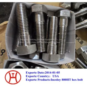 Incoloy 800HT Hex Bolt thumbnail-1