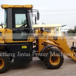 Latest Export 1.0 Ton Wheel Loader, With CE Mini Wheel Loader ZL10F, JT910 thumbnail-1