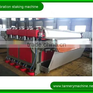Leather Vibration Staking Machine for Tannery thumbnail-1