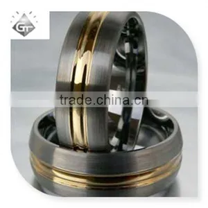 Mens Tungsten Carbide Ring thumbnail-1