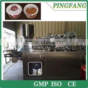 Automatic Honey Butter Jam Liquid Bliser Packing Machine for Olive Oil and Cream thumbnail-1