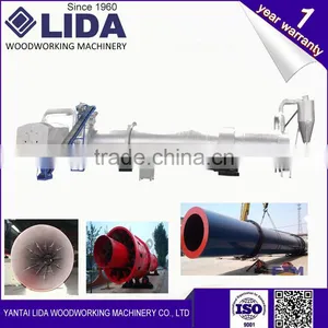 Less Than Diameter 3mm Wood Sawdust Corn Stalks Wood Chip Peanut Shell Rotary Dryer LD1.2*12*1 for Sale thumbnail-3