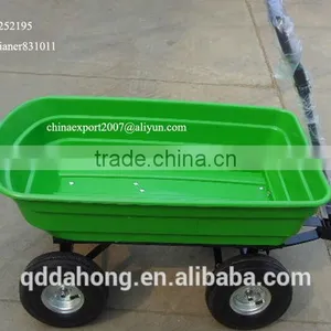 Garden Tool Cart TC2145 With Poly Tray and Four Wheel thumbnail-1