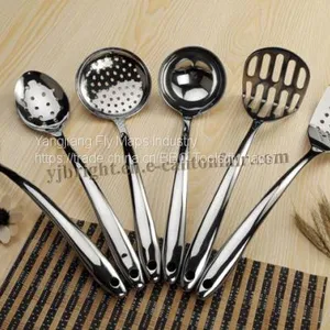304 High Quality Stainless Steel Kitchen Utensil Set thumbnail-3