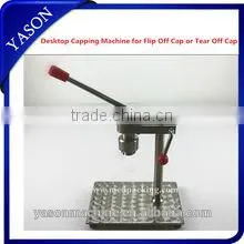 Hand Operated Desktop Capping Machine for Flip Off Cap thumbnail-1
