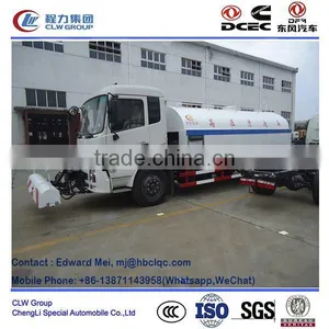 Dongfeng 4*2 4*4 Type 180 Hp~210 hp 9 Ton Tractor Mounted Sweeper thumbnail-4