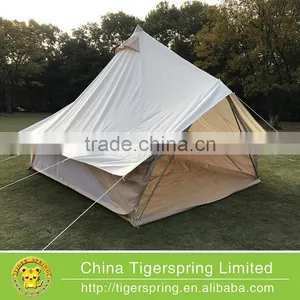 Luxury Camping Bell Tent 3~4 Person Family Tent for Sale Vintage Bell Tent thumbnail-1