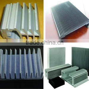 Aluminium Extrusion Heat Sink-surface Finish Anodizing,etching,polishing,brushing Etc thumbnail-1