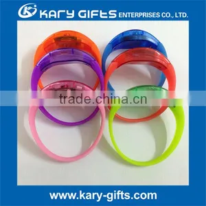 Silicone Sound Light Up Bracelet thumbnail-3