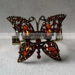 Metal Butterfly Curtain Band Curtain Buckle,holder for Curtains thumbnail-2
