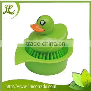Kitchen Cartoon Duckling Pot Cleaning Brush thumbnail-1