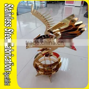 Sculpture Art Stainless Steel Garden Sculpture Modern Sculpture thumbnail-3