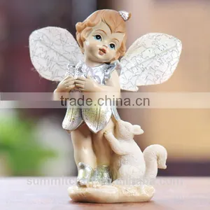 Qute Baby Angel Figurines Resin Fairies Figurines thumbnail-2