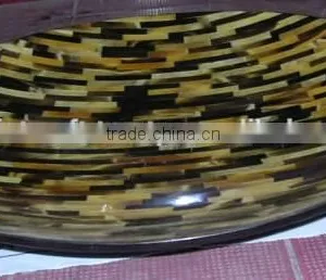 High Quality Best Selling Buffalo Horn Round Plate thumbnail-1
