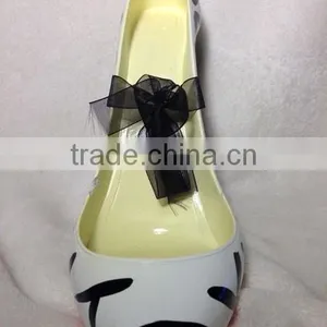 Custom Wild Animal Striped Stiletto High Shoe Wine Bottle Holder thumbnail-2