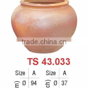 Vietnam Ceramic Outdoor Rustic Flower Pots thumbnail-1