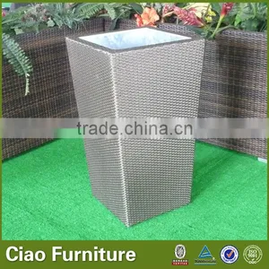 Synthetic Rattan Pot thumbnail-1