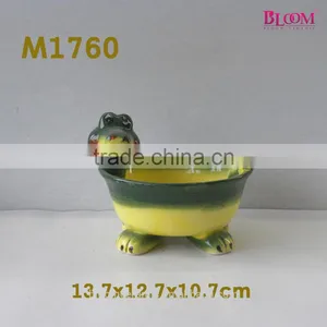 Creative Ceramic Crocodile Bowl thumbnail-1