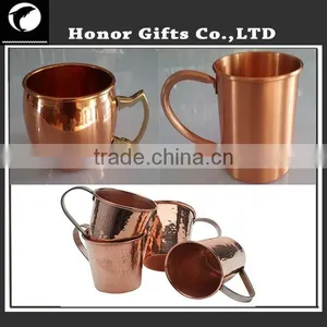 Moscow Mule Copper Mug Solid Copper Mug Moscow Mule Mug Cup thumbnail-1