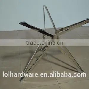 Stainless Steel Base Glass Coffee Table thumbnail-4