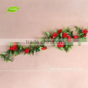 GNW FLV09 Artificial Wedding Flower Arch All Kinds of Decorative Flower Vines thumbnail-3