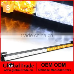 32 LED Amber/Yellow Emergency Traffic Advisor Flash Strobe Light Bar Warn Lamp 151529 thumbnail-1