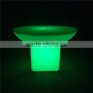 Bright Epistar LEDs 16 Color Changing Battery Operated Power Illuminous LED Bar Table Coffee Table thumbnail-5