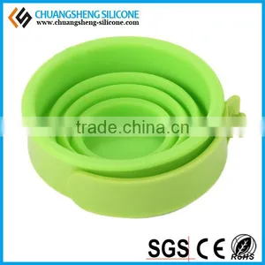 Daily Necessory Folding Cup, Silicone Foldable Mug, Multifunctional Container thumbnail-5