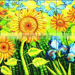 BISINI Luxury Modern Ceramic Pattern Sculpture, 600*600mm; 800*800mm thumbnail-1