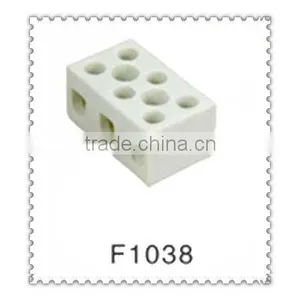 3 Wire Porcelain Terminal Block 10A thumbnail-1