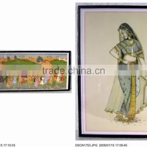 Indian Paintings Greetings Cards thumbnail-1