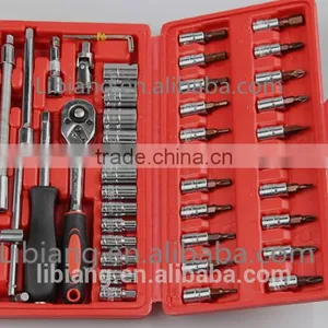 Hot 46pcs Socket Wrench Tools Set thumbnail-2