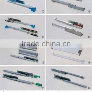 High Quality Different Types of Full Extensiion Ball Bearing Drawer Slides for Drawers thumbnail-1