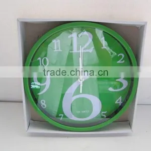 Decorative Fashion 10 Inch Plastic Wall Clocks thumbnail-3