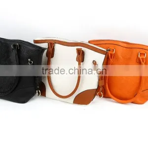 Wholesale Fashion pu Leather Designer Women Lady Women's Tote Bags Handbags Fashion thumbnail-3