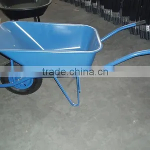 Durable Steel Hand Rubber Wheel Barrow thumbnail-1