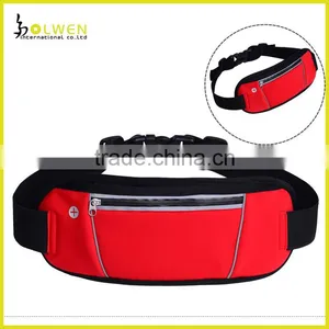 Zipper Closure Sports Waist Belt Money Bag Neoprene Running Bag thumbnail-4