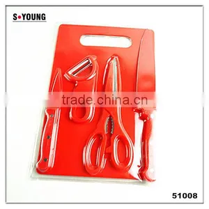 51008 4 PCS STAINLESS STEEL SET Cutlery Knife Set thumbnail-1