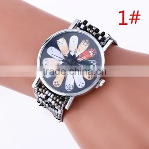 Luxury Vogue Women Watch Cute Lovely Bracelet for Decoration thumbnail-2