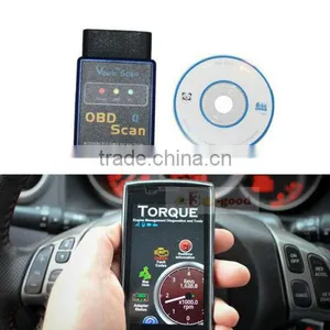 Bluetooth Android TORQUE ELM327 Car OBD2 Diagnostic Scanner for BMW VW Chevrolet thumbnail-1