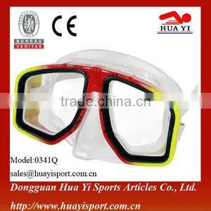 Cheap Multi Colors Jumbo Face Scuba View Diving Mask thumbnail-4