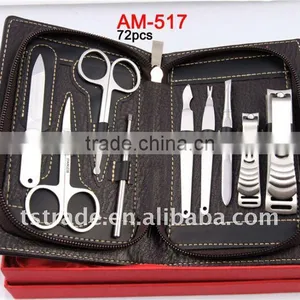 New 9pcs Manicure Tools/Manicure Set/Nail Sets/Nail Manicure AM-517 thumbnail-1