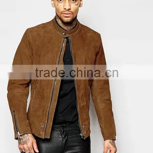 Suede Leather Fashion Jacket thumbnail-1