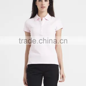New Design Plain Blank Ladies Polo .custom Women Polo thumbnail-2