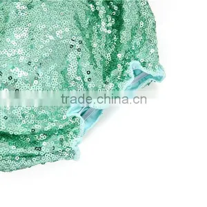 2016 Manfactory Boutique Baby Sequin Bloomer With Bow thumbnail-5