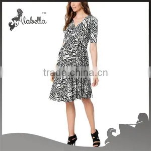 Ladies Casual Dresses Black Sexy See-through Maternity Dress Clothes thumbnail-1