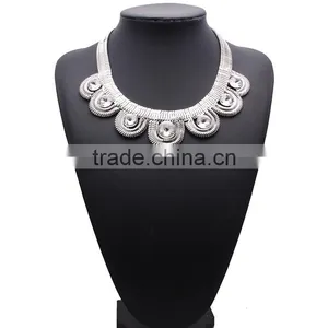 New Design Simple Alloy Chunky Necklace Unisex Fantasy Custome Jewelry Accessories thumbnail-2