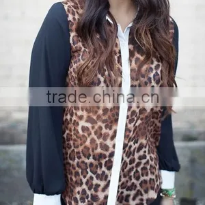 LADIES GEORGETTE PRINTED SHIRT thumbnail-1