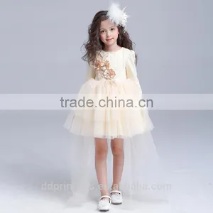 Fancy Dress Competition Children Baby Girl Frock Fancy Smoking Dress for Kids thumbnail-1