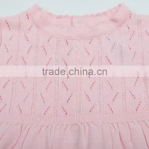 Fashion Crochet Dress Toddler Baby Girls Dresses thumbnail-2